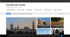 Desktop Screenshot of carnetsderoutes.fr